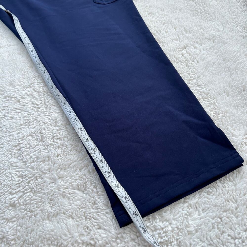 NWT FIGS High-Waisted Dowa Relaxed Straight Leg Scrub Pants 3XLP Navy Medical - Picture 5 of 6